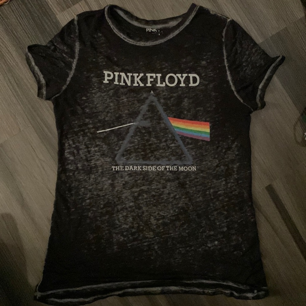PINK FLOYD sheer shirt, size large. Used, though in fine condition.